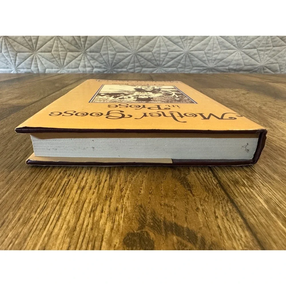 Mother Goose In Prose L. Frank‎ Baum Maxfield Parrish Illustrated Hardcover Book